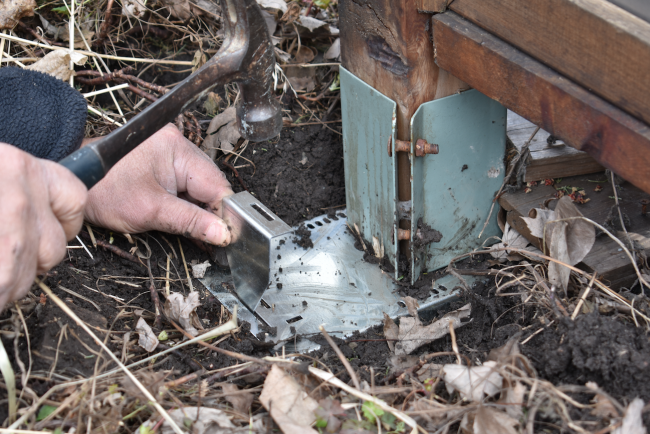 Fence Cleat installation